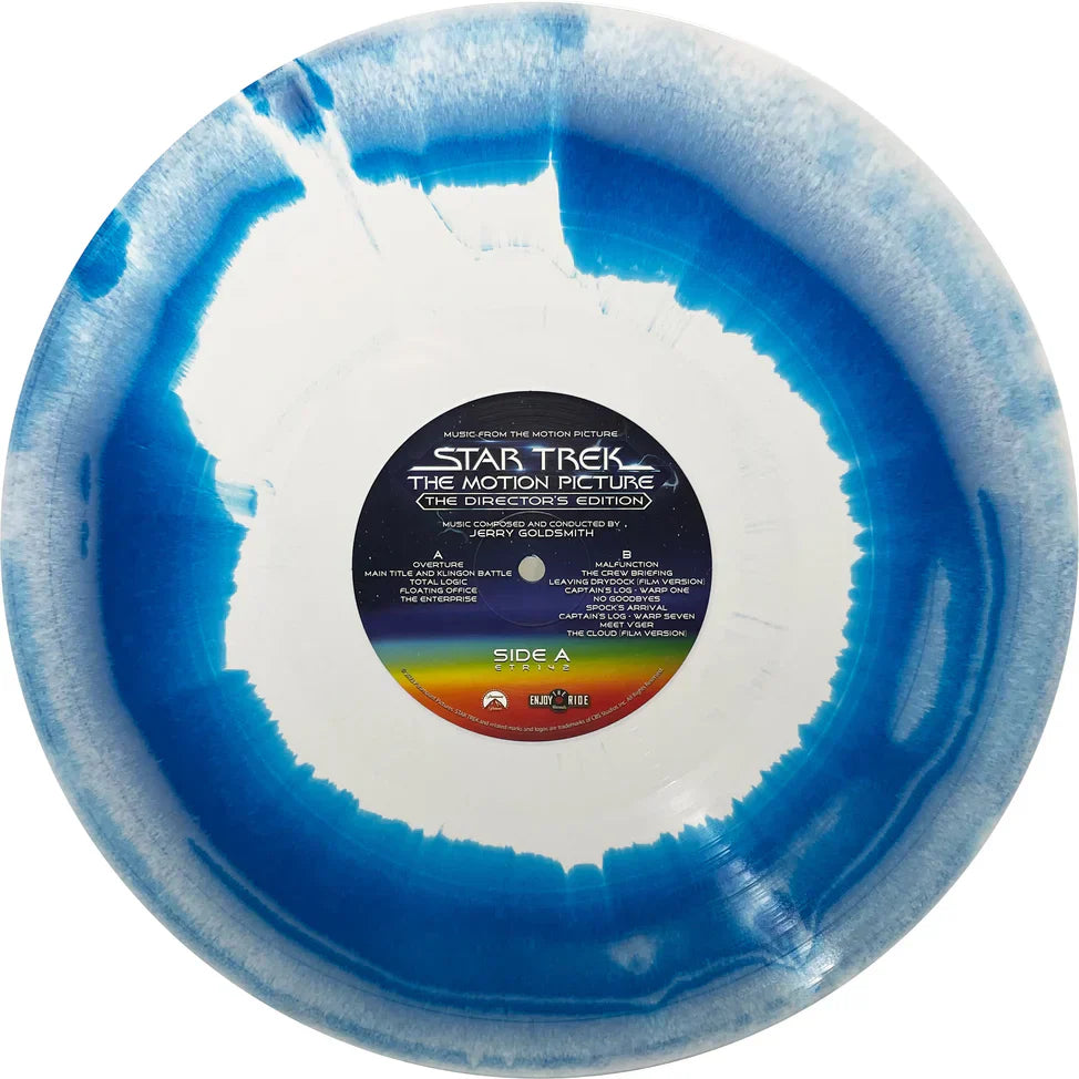 Star Trek Motion Picture (Director’s Edition Soundtrack) [Blue & White Swirl Vinyl] vinylsbase