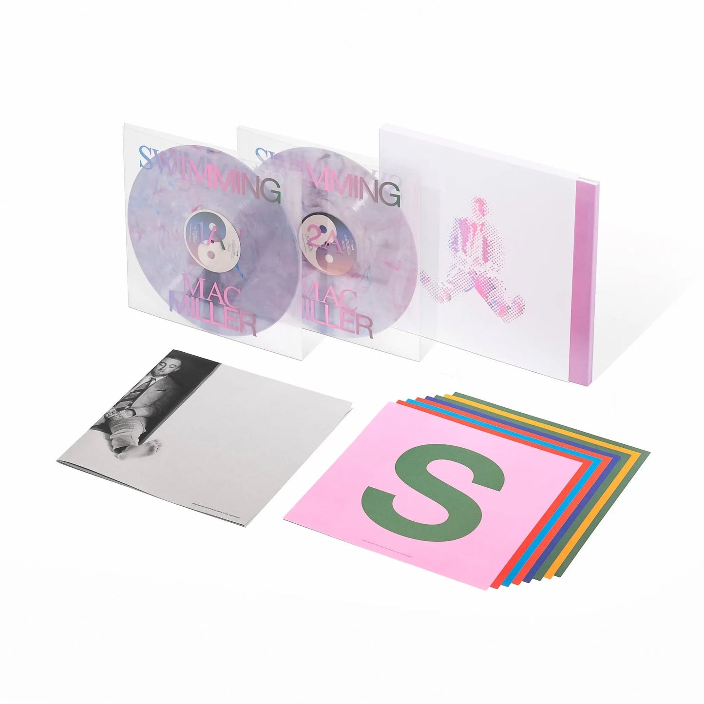 Swimming (5th Anniversary) [Deluxe Milky Hot Pink Sky Blue Marble Vinyl] vinylsbase