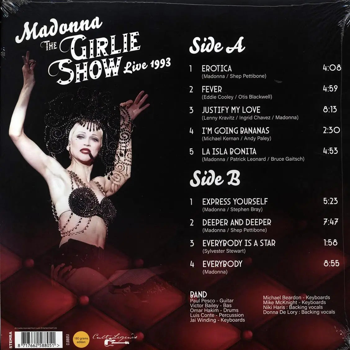 The Girlie Show Live 1993 [Vinyl] vinylsbase