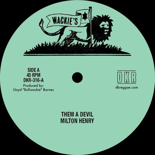 Them a Devil / Make It Right [12"] vinylsbase