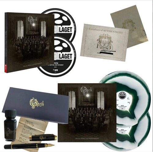 The Last Will And Testament [White+Dark Green Corona Vinyl + CD+Blu-ray Box Set] vinylsbase