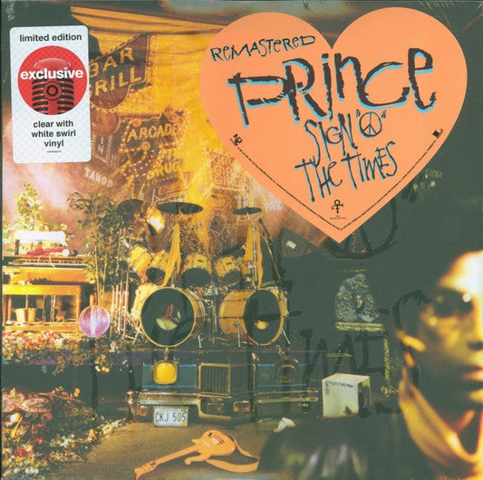 Sign "O" The Times [Clear With White Swirl Vinyl] vinylsbase