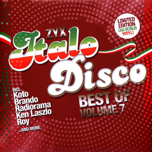 Zyx Italo Disco: Best Of Vol. 7 [2LP] (Red & White Vinyl) vinylsbase