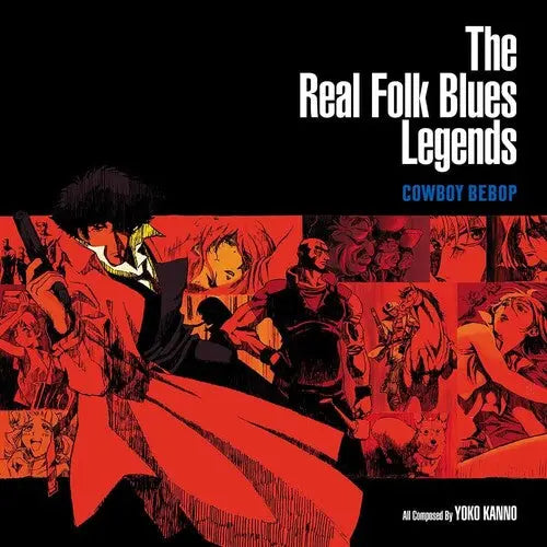 Cowboy Bebop: The Real Folk Blues Legends [Dark Blue Marbled Vinyl 2xLP] vinylsbase