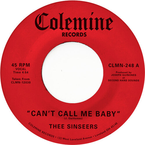 Can't Call Me Baby / Take A Chance [7" Vinyl] vinylsbase