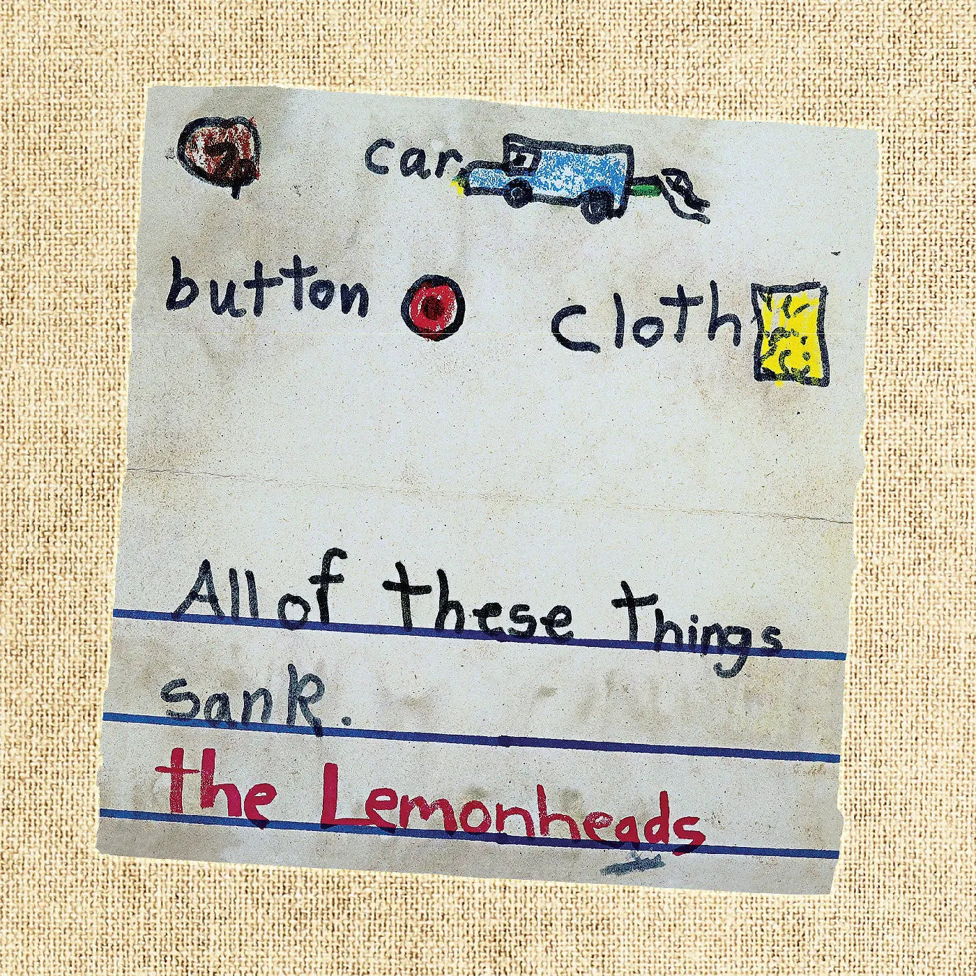 Car Button Cloth [2LP Yellow Vinyl Cloth-Bound Gatefold Sleeve] vinylsbase