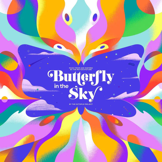 Butterfly in the Sky [Rainbow Splattered Vinyl w Butterfly Gatefold Popup] vinylsbase