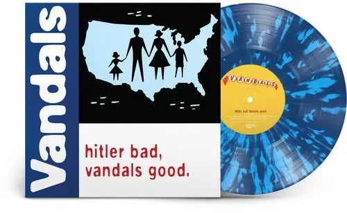Hitler Bad, Vandals Good. (25th Anniversary) [White Blue Vinyl] vinylsbase