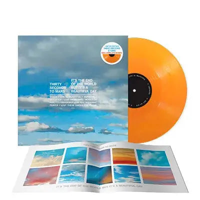 It's The End The World But It's A Beautiful Day [Orange Vinyl Alternate Cover and Lithograph Print] vinylsbase