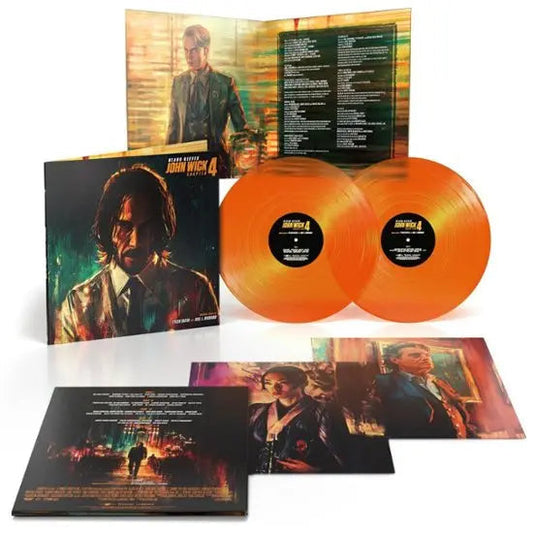 John Wick Chapter 4 (Original Score) [Transparent Orange Vinyl] vinylsbase