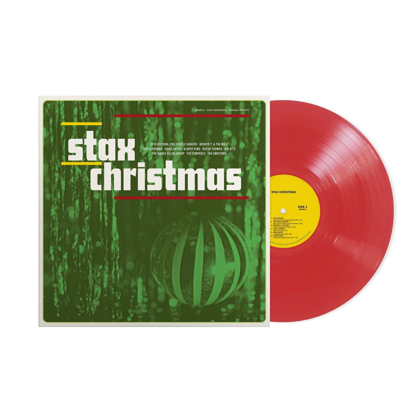 Stax Christmas [Transparent Red Vinyl] vinylsbase