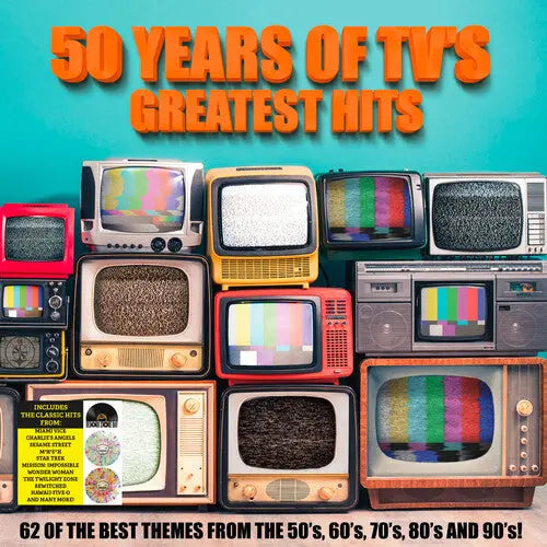 50 Years of TV's Greatest Hits [Yellow Red Green & Blue Vinyl] vinylsbase