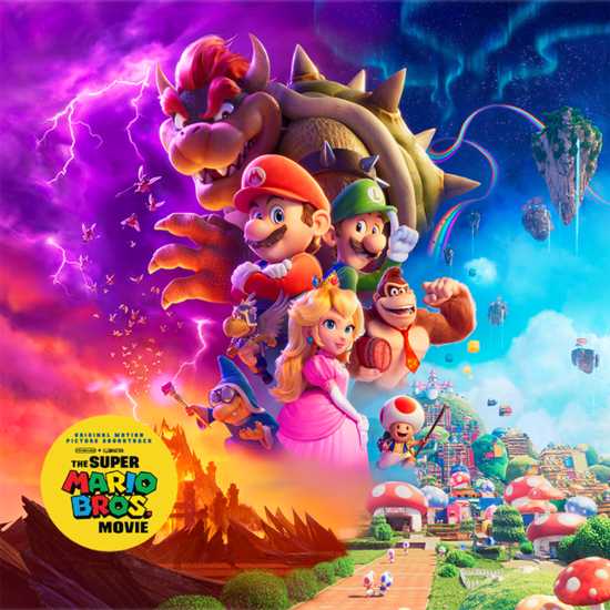 The Super Mario Bros. Movie [Red Green Vinyl] vinylsbase
