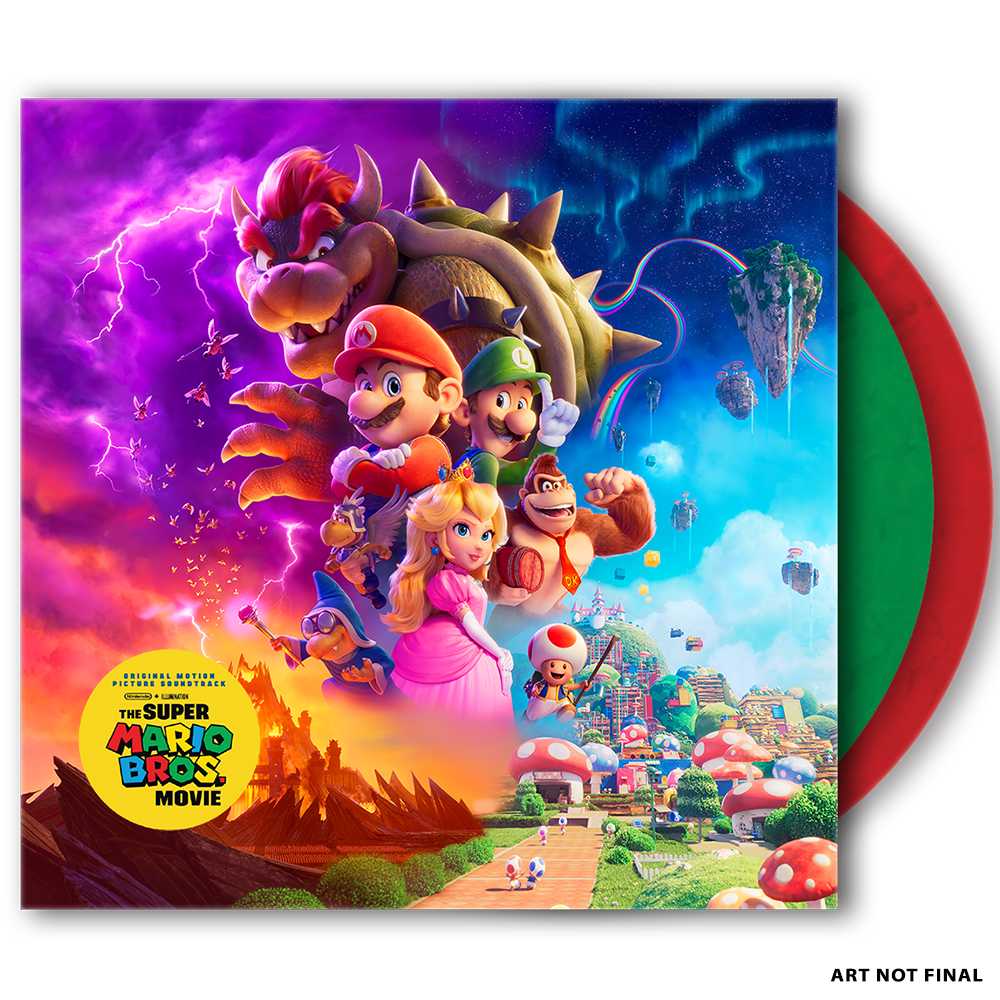 The Super Mario Bros. Movie [Red Green Vinyl] vinylsbase