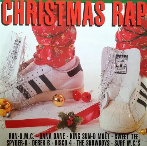 Christmas Rap [Red and White Split Colored Vinyl] vinylsbase