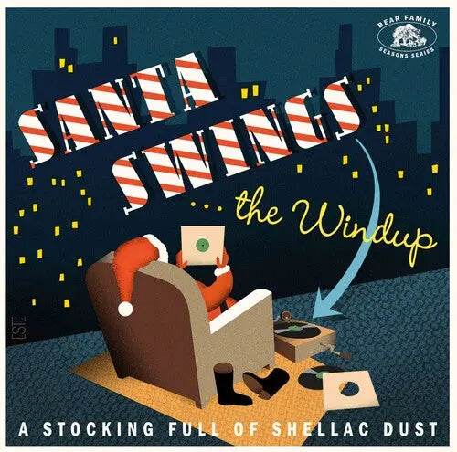 Santa Swings...The Windup: A Stocking Full Of Shellac Dust [Red Vinyl] vinylsbase