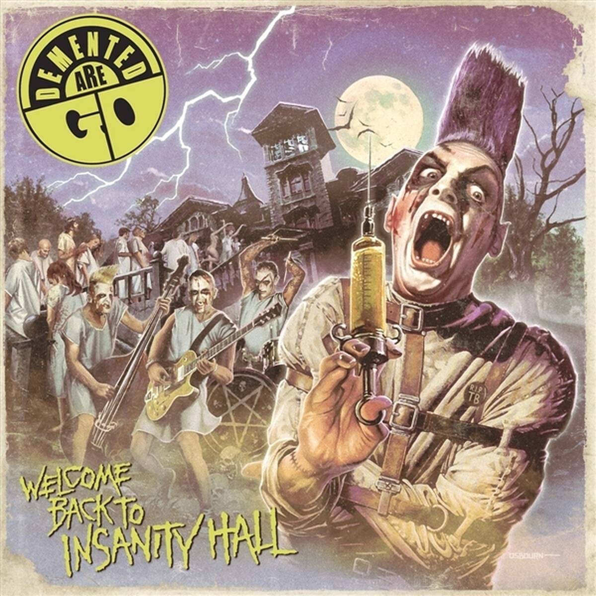 Welcome Back To Insanity Hall [LP Highlighted Yellow & Black Smoke Colored Vinyl] vinylsbase