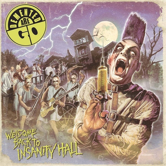 Welcome Back To Insanity Hall [LP Highlighted Yellow & Black Smoke Colored Vinyl] vinylsbase