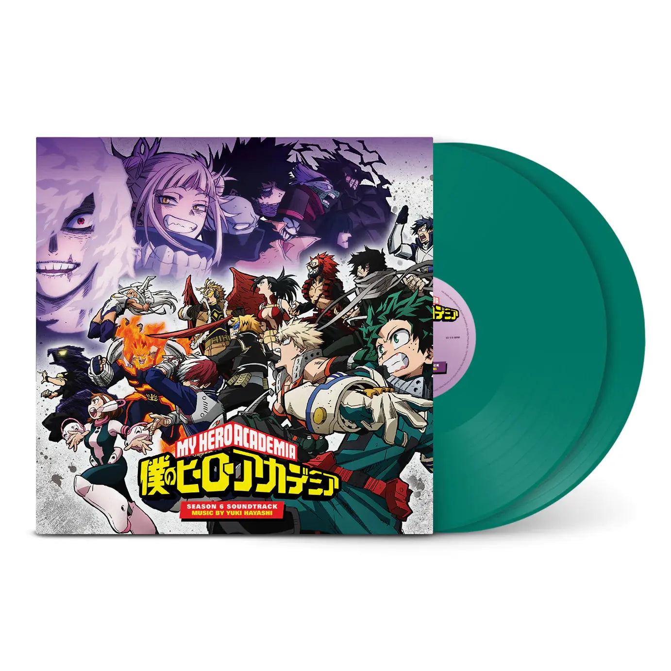 My Hero Academia: Season 6 (Original Soundtrack) [Green Vinyl] vinylsbase