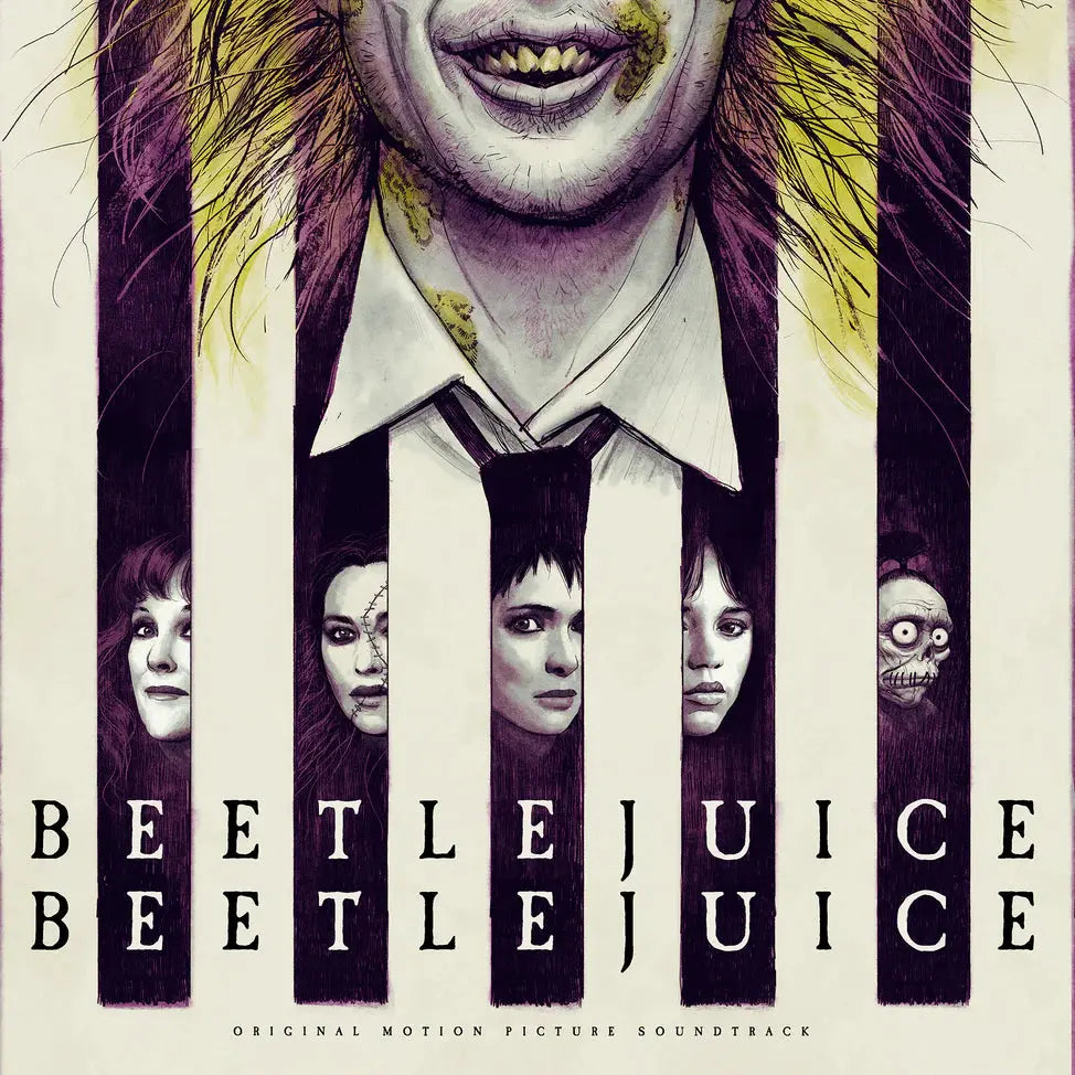 Beetlejuice Beetlejuice (Soundtrack) [2LP Purple and White Smoke and Fluorescent Green Vinyl] vinylsbase
