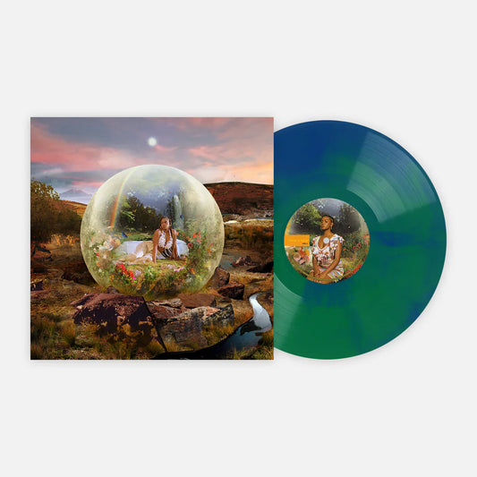 Flora + Fana [Explicit Earth Opaque Blue and Green Galaxy Vinyl] vinylsbase